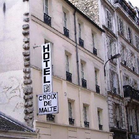 Croix De Malte Hotel Paris Exterior foto