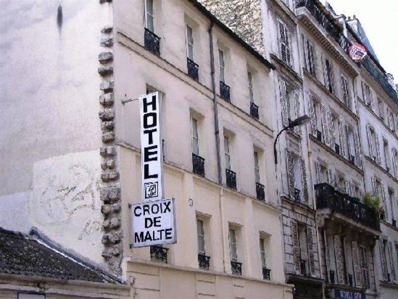 Croix De Malte Hotel Paris Exterior foto